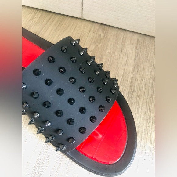 Christian Louboutin men slides Size 44EU, 10US - Picture 5 of 16